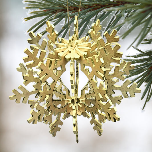 Exclusive Snowflake Christmas Ornament – 2024 Zenit Arts & Crafts Collection