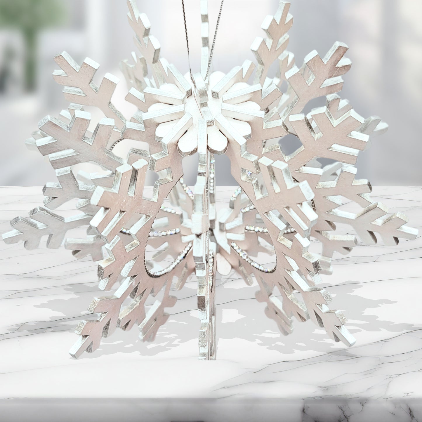 Exclusive Snowflake Christmas Ornament – 2024 Zenit Arts & Crafts Collection